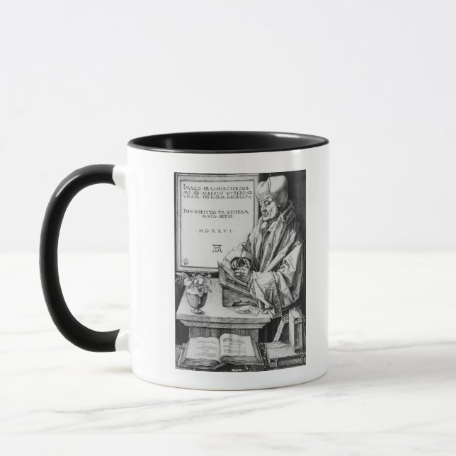 Taza Erasmo de Rotterdam, 1526 (Izquierda)