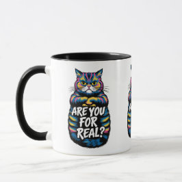 Taza ¿Eres De Verdad Gracioso Gato Gruñón