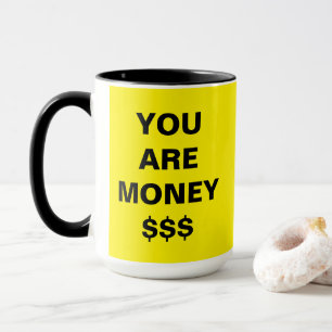 Taza Eres Dinero Inspirador