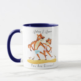 Taza Eres El Gran Tigre Personalizado Le Regalo