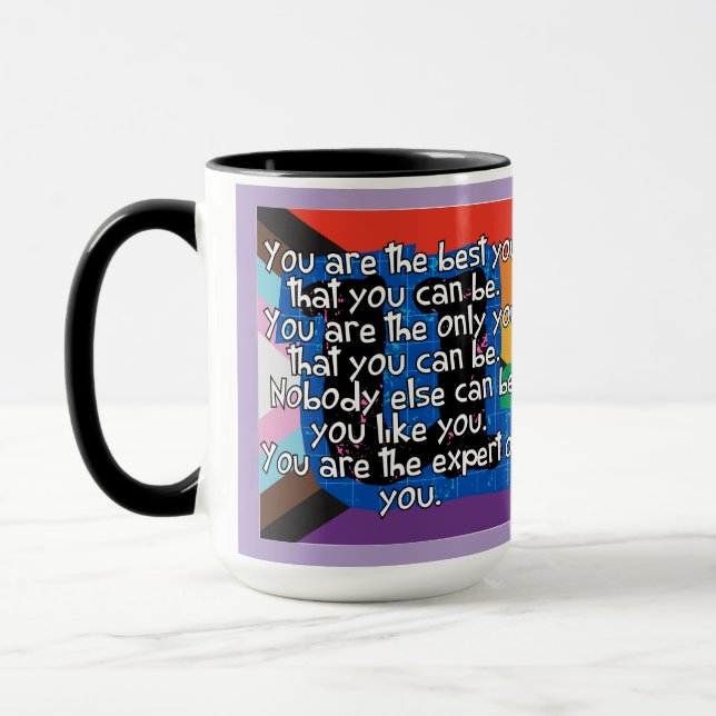 Taza Eres el mejor (Bi Pride inclusivo) (Izquierda)