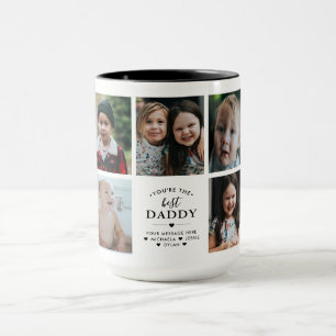 Taza Eres El Mejor (Papá/Otro) Collage de 7 Fotos