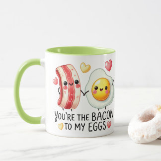 Taza Eres el Tocino para mis Huevos — Lindo Pareja con