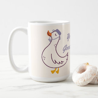 Taza 'Eres Goose-tástico' | Taza de café con diver