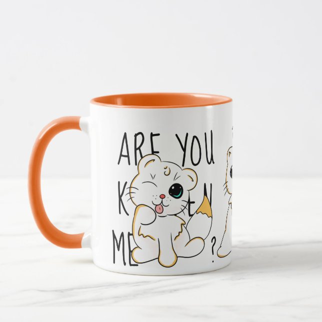 Taza ¿Eres Gracioso (broma) conmigo? Kids Mug (Izquierda)