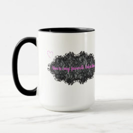 Taza Eres mi canción favorita de San Valentín