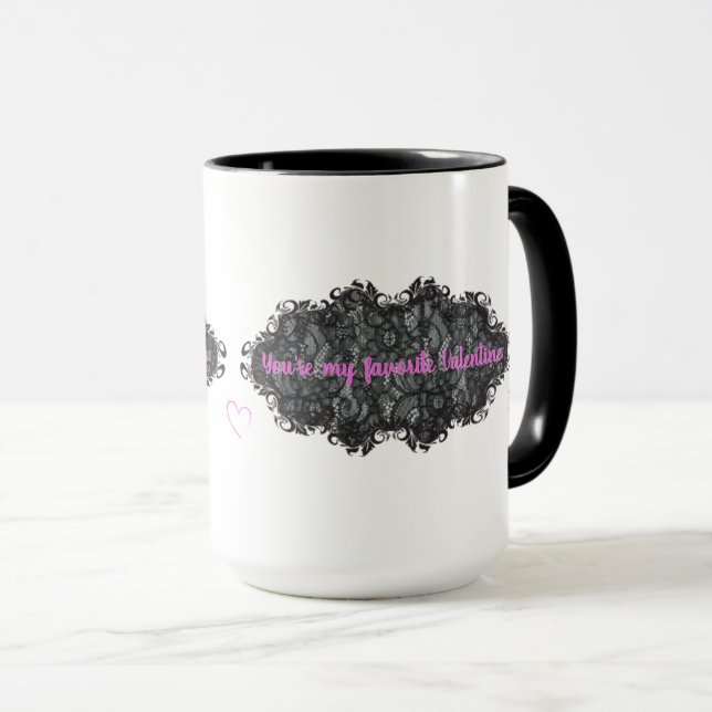 Taza Eres mi canción favorita de San Valentín (Anverso derecho)
