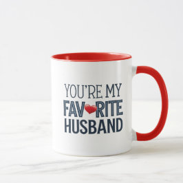 Taza eres mi esposo favorito, Cita divertida
