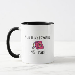 Taza Eres Mi Lugar de Pizza Favorito - Cita de Smosh TN