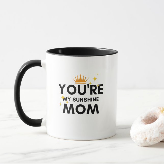 Taza Eres mi mamá Sunshine (Con donut)