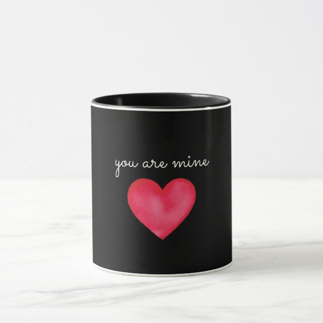 Taza eres mi negro tema mug (Centro)