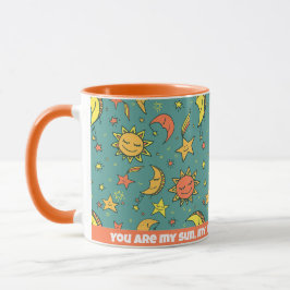 Taza Eres mi sol, mi luna y todas mis estrellas