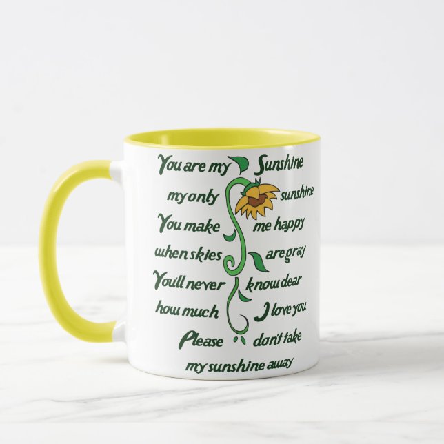 Taza Eres mi Sunshine (Izquierda)