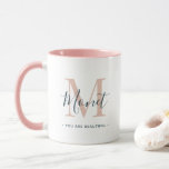 Taza Eres Un Monograma De Moda Hermoso<br><div class="desc">Eres Un Hermoso Monograma De Moda</div>