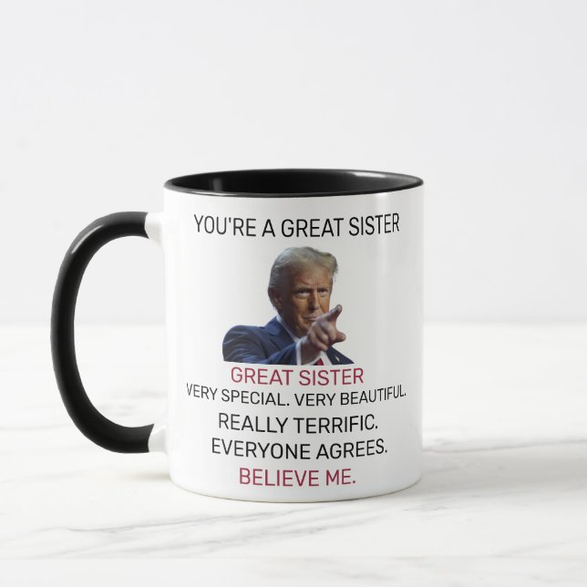 Taza Eres una gran hermana, nuevos regalos de hermandad (Izquierda)