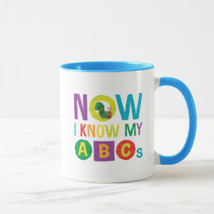 Taza Eric Carle ahora conozco mis ABC