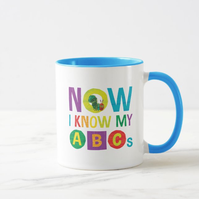 Taza Eric Carle ahora conozco mis ABC (Derecha)