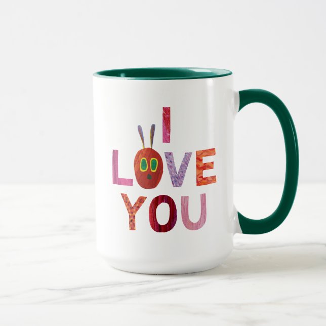 Taza Eric Carle | Caterpillar te amo (Derecha)