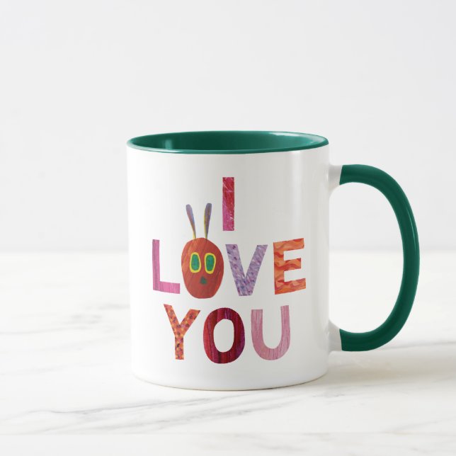 Taza Eric Carle | Caterpillar te amo (Derecha)