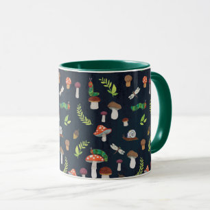 Taza Eric Carle   Patrón de fallos y hongos