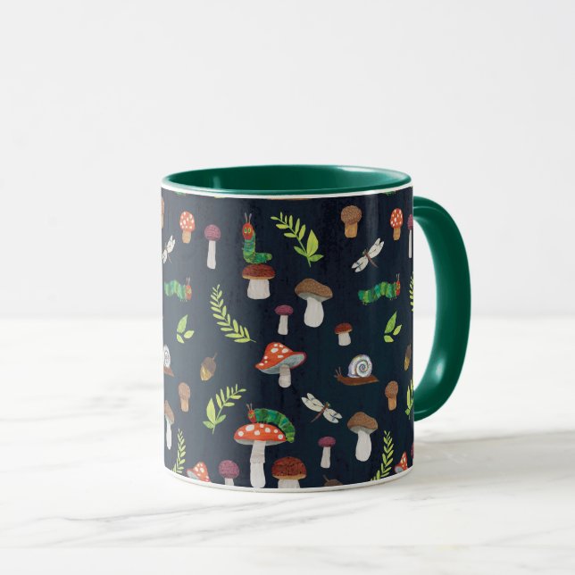 Taza Eric Carle | Patrón de fallos y hongos (Anverso derecho)