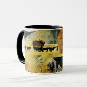 Taza Eric Ravilious - Furlongs, pintura famosa