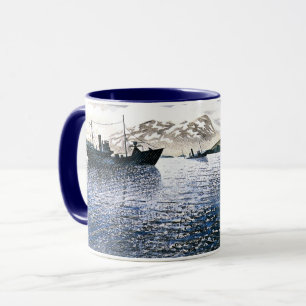 Taza Eric Ravilious - Noruega, arte de realismo mágico