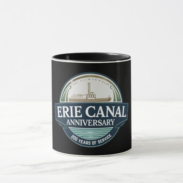 Taza Erie Canal 200th Anniversary (Centro)