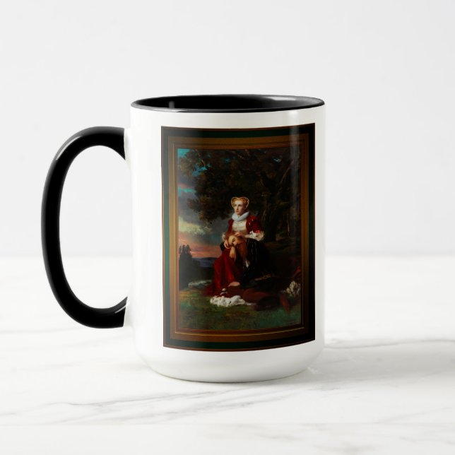 Taza Erik XIV y Karin Månsdotter (Izquierda)