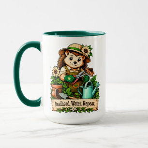 Taza Erizo de la vida de jardinería