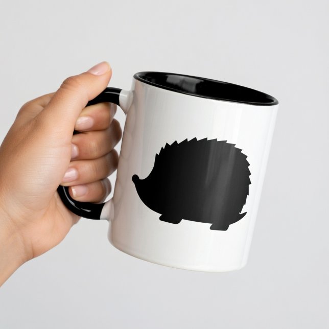 Taza Erizo negro (Subido por el creador)