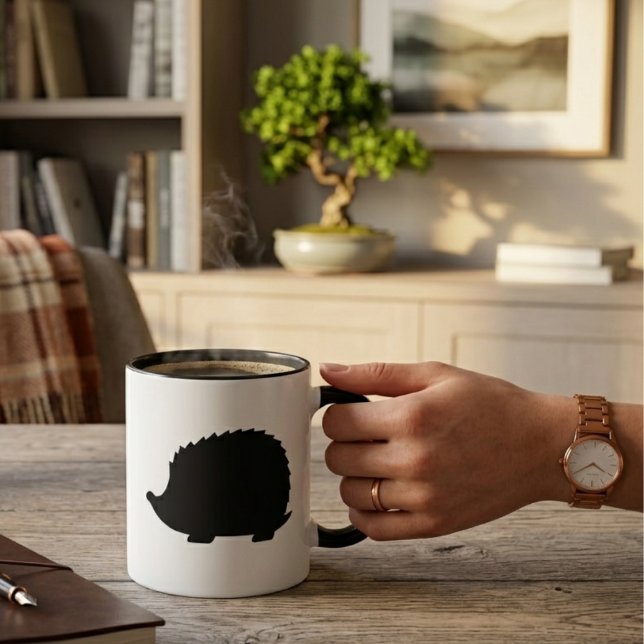 Taza Erizo negro (Subido por el creador)