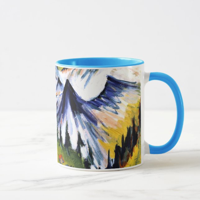 Taza Ernst Kirchner - Berggipfel (Derecha)