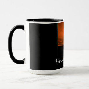 Taza Erupción de Volcán Islandia Naturaleza
