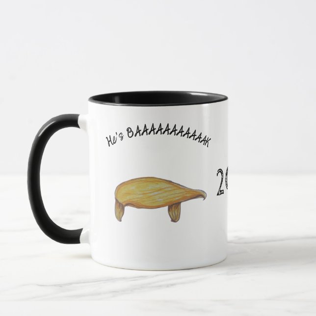 Taza Es BAAAAAAAAAAAAAAAAAK político Trump 2024 Mug (Izquierda)