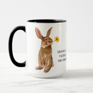 Taza ¡Es cierto, soy un conejo!