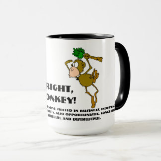 Taza Es cierto, soy un mono