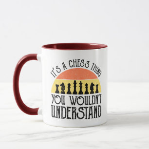 Taza Es cosa de ajedrez - no lo entenderías