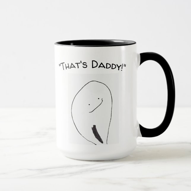 Taza Es Daddy Mug de Rosa (Derecha)
