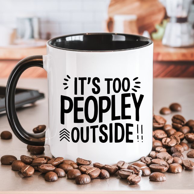 Taza Es demasiado gracioso para la gente (Subido por el creador)