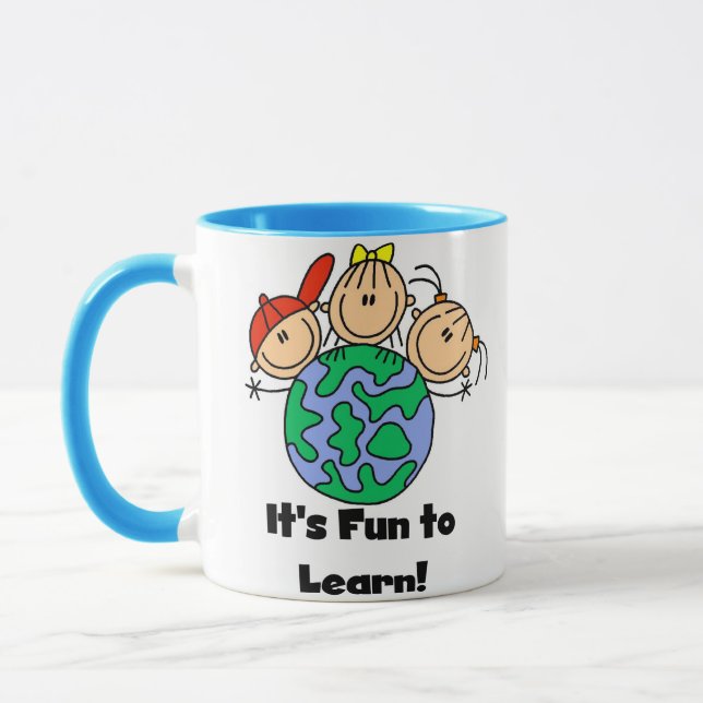 Taza Es Divertido Aprender (Izquierda)