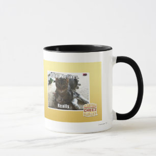 Taza Es el abrazo. Él tiene gusto