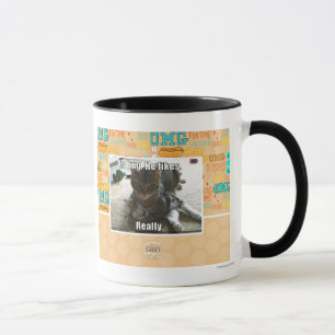 Taza Es el abrazo. Él tiene gusto