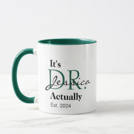 Taza Es el Dr. [Nombre personalizado] Est. Año