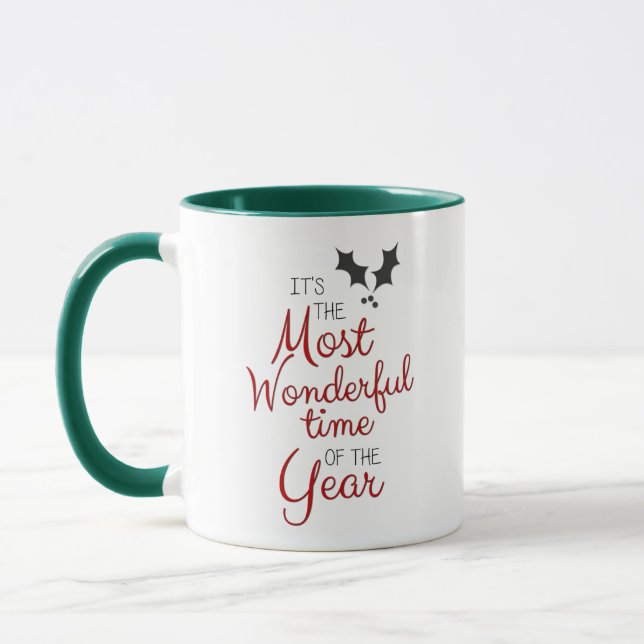 Taza Es el momento más maravilloso del café del año (Izquierda)