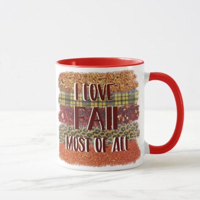 Taza ¡Es Fall Y'all! (Derecha)