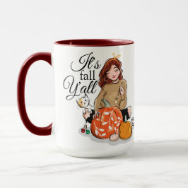 Taza Es Fall Y'all Mug