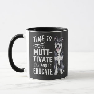 Taza Es hora de motivar y educar de vuelta a la educaci