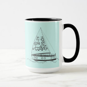 Taza Es hora de viajar
