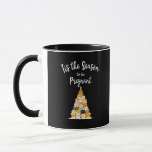 Taza Es La Temporada Para Hombres Del Árbol De Navidad 